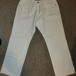 Men's White Jeans